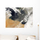 Dust Plumes Blowing off Wall Decal
