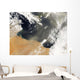 Dust Plumes Blowing off Wall Decal