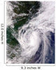 Tropical Storm Mekkhala Wall Decal