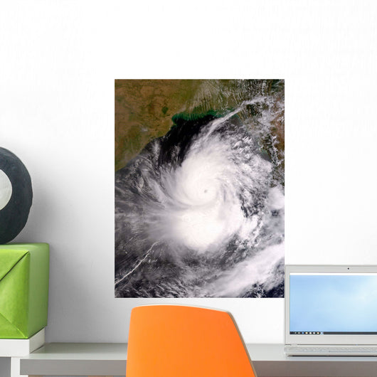 Tropical Cyclone Nargis Wall Decal