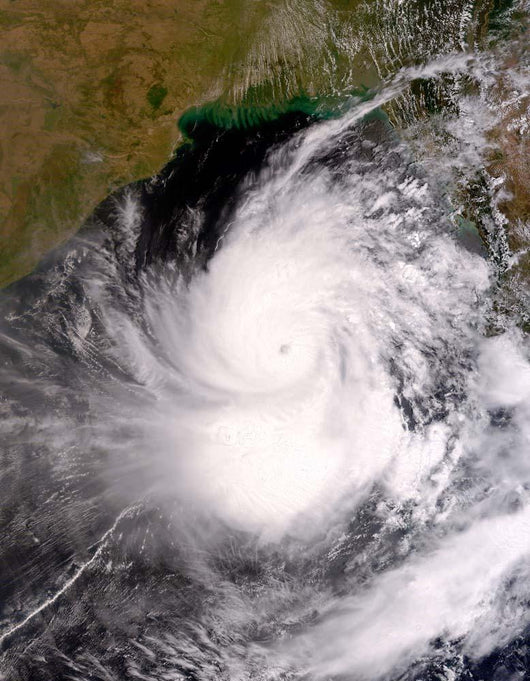 Tropical Cyclone Nargis Wall Decal