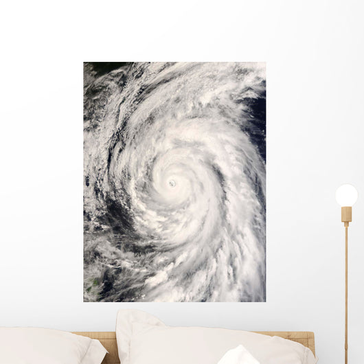 Typhoon Rammasun Philippine Sea Wall Decal