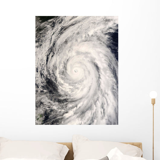 Typhoon Rammasun Philippine Sea Wall Decal