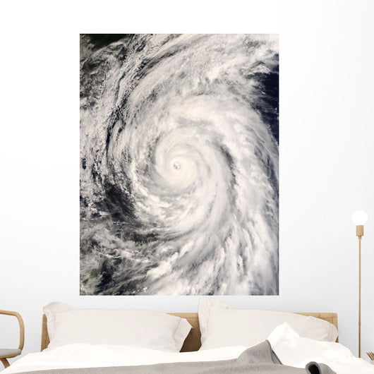 Typhoon Rammasun Philippine Sea Wall Decal