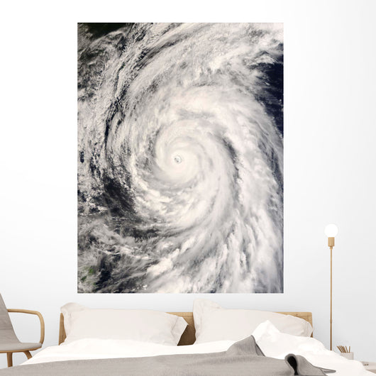 Typhoon Rammasun Philippine Sea Wall Decal