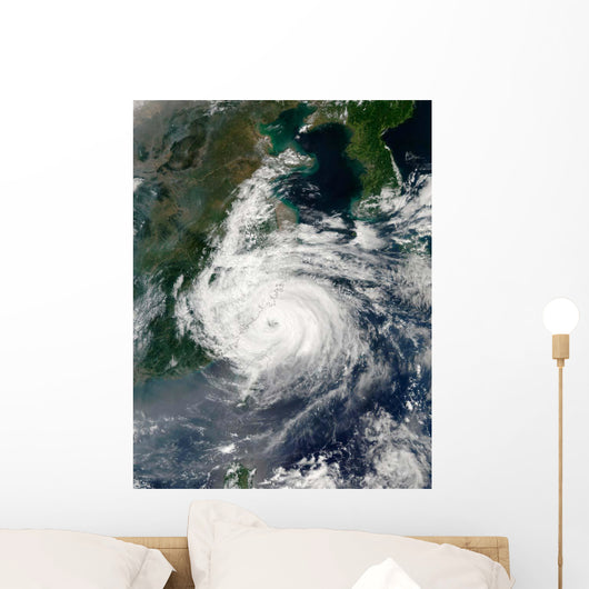 Typhoon Sinlaku Wall Decal Design 1