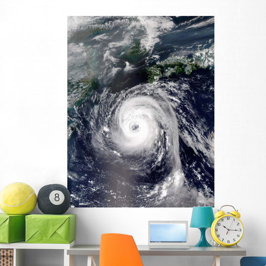Typhoon Sinlaku Wall Decal Design 2
