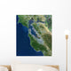 Satellite San Francisco California Wall Decal Design 2
