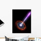 Gamma Rays Galactic Nuclei Wall Decal Design 1