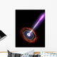Gamma Rays Galactic Nuclei Wall Decal Design 1