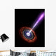 Gamma Rays Galactic Nuclei Wall Decal Design 1