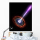 Gamma Rays Galactic Nuclei Wall Decal Design 1