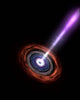Gamma Rays Galactic Nuclei Wall Decal Design 1