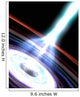 Gamma Rays Galactic Nuclei Wall Decal Design 2