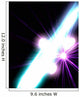Gamma Rays Galactic Nuclei Wall Decal Design 3
