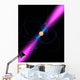 Illustration Pulsar Wall Decal Design 1