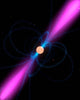 Illustration Pulsar Wall Decal Design 1