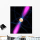 Illustration Pulsar Wall Decal Design 2