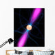 Illustration Pulsar Wall Decal Design 2