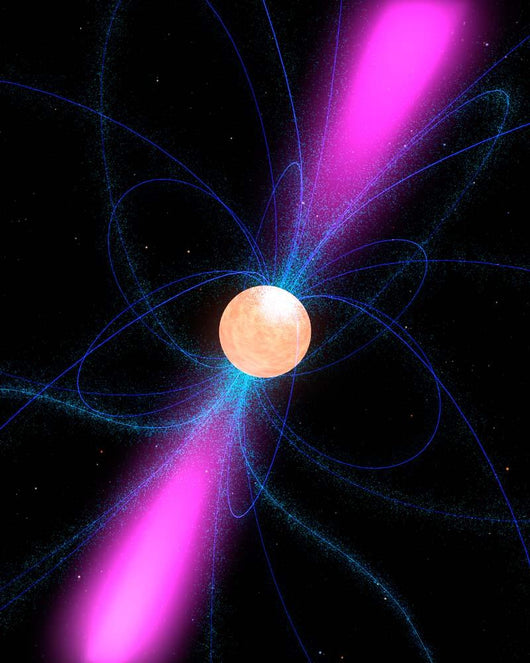 Illustration Pulsar Wall Decal Design 2