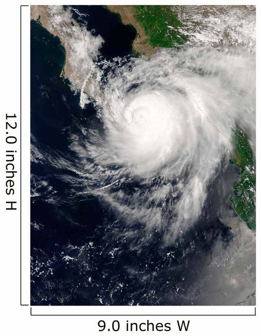 Hurricane Ignacio Wall Decal