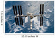 International Space Station Wall Decal Design 40