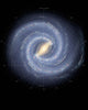 Milky Way Galaxy Annotated Wall Decal