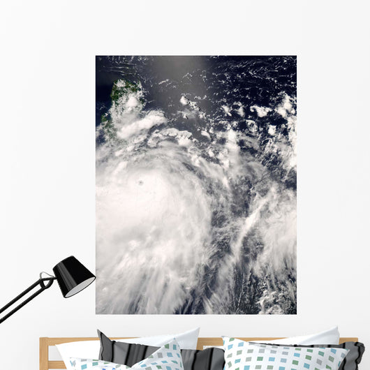 Typhoon Fengshen over Philippines Wall Decal