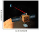 Mars Telecommunications Orbiter Wall Decal