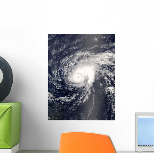 Hurricane Bertha Mid-Atlantic Ocean Wall Decal