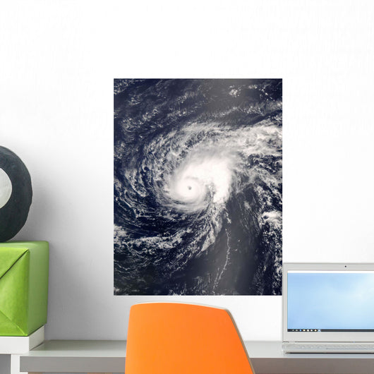 Hurricane Bertha Mid-Atlantic Ocean Wall Decal