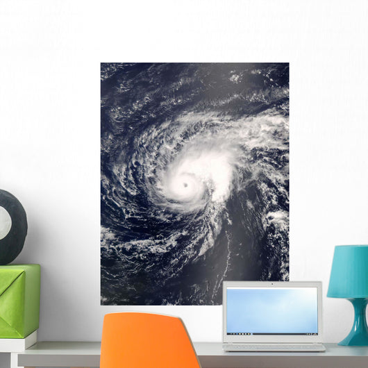 Hurricane Bertha Mid-Atlantic Ocean Wall Decal