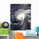 Hurricane Bertha Mid-Atlantic Ocean Wall Decal