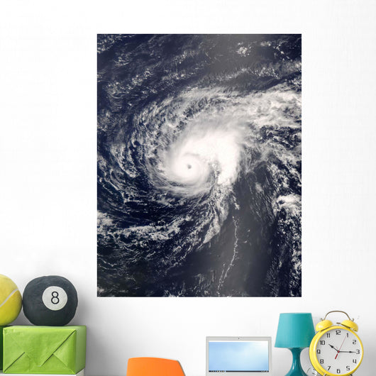 Hurricane Bertha Mid-Atlantic Ocean Wall Decal