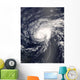 Hurricane Bertha Mid-Atlantic Ocean Wall Decal