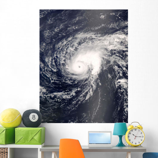 Hurricane Bertha Mid-Atlantic Ocean Wall Decal