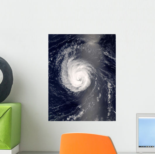 Hurricane Bertha Mid-Atlantic Ocean Wall Decal