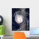 Hurricane Bertha Mid-Atlantic Ocean Wall Decal