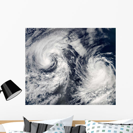Tropical Storms Boris and Wall Decal