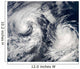 Tropical Storms Boris and Wall Decal