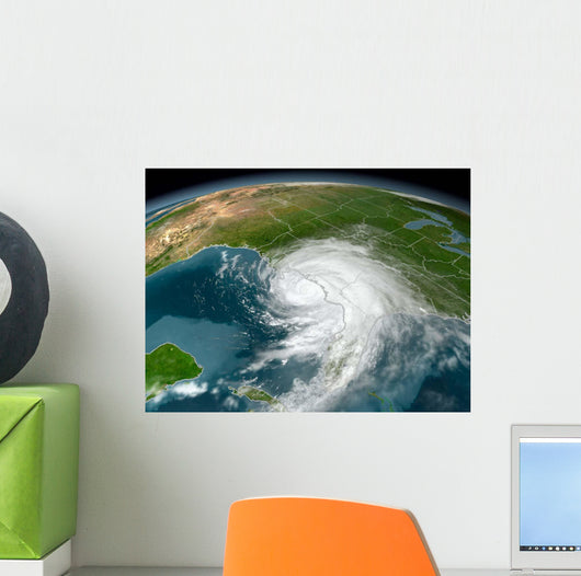 Hurricane Dennis Wall Decal Design 3