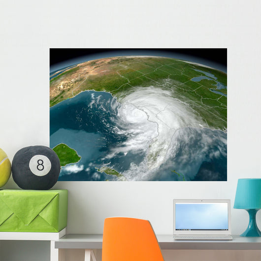 Hurricane Dennis Wall Decal Design 3