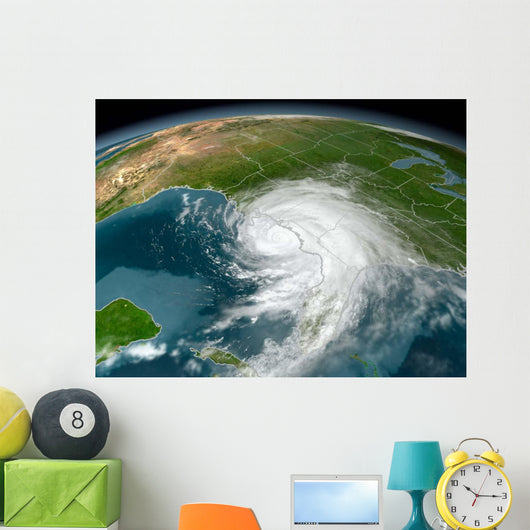 Hurricane Dennis Wall Decal Design 3