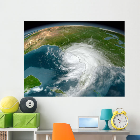 Hurricane Dennis Wall Decal Design 3