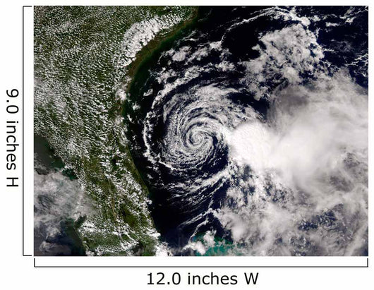 Tropical Storm Edouard Wall Decal Design 3