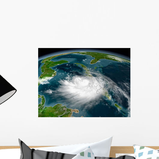 Hurricane Dennis Wall Decal Design 2