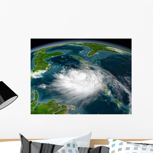 Hurricane Dennis Wall Decal Design 2