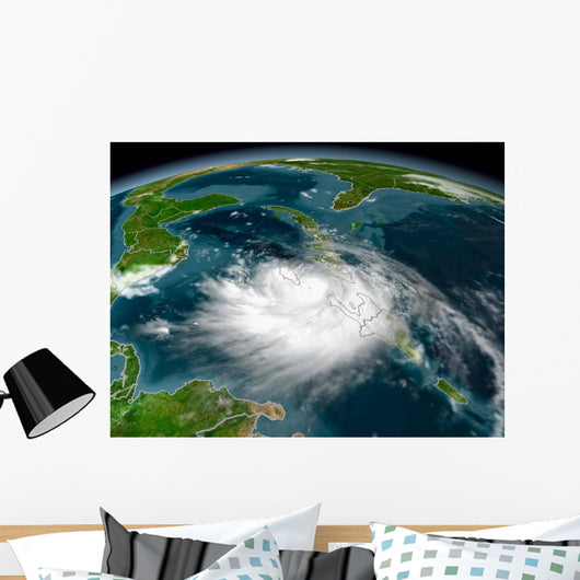 Hurricane Dennis Wall Decal Design 2