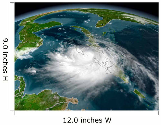 Hurricane Dennis Wall Decal Design 2