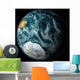 Full Earth Highlighting Antarctica Wall Decal